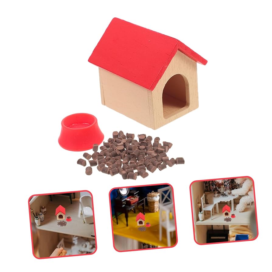犬小屋　ミニチュア 犬小屋 ミニチュア 雑貨 ディスプレイ用品 フォーカート いぬご